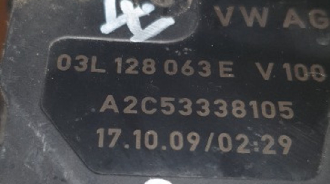 03L128063E Clapeta acceleratie Audi A4 (8K2, B8) 2.0 TDI CAG