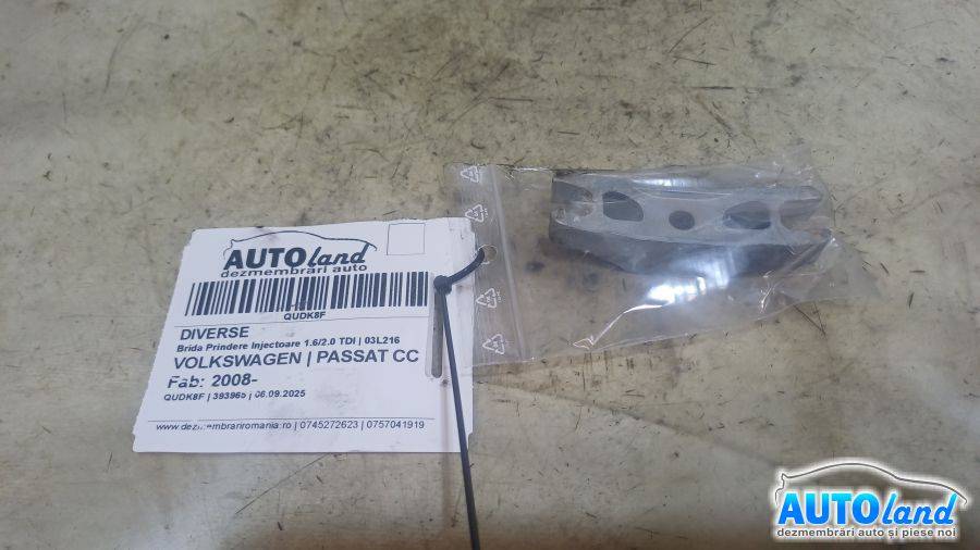 03l216 Brida Prindere Injectoare 1.6/2.0 TDI Volkswagen PASSAT CC 2008