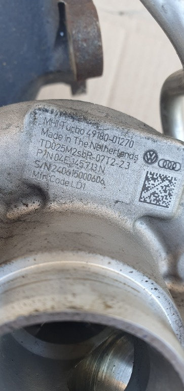 04E145713N Turbina Audi A3 1.4 TFSI