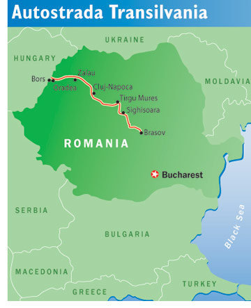 1 Decembrie 2009: 42 km de autostrada pentru Romania!