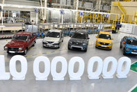 10 milioane de vehicule Dacia fabricate de la crearea marcii