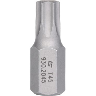 10 Mm Bit Torx T45, 30mm Ks Tools 930.2045