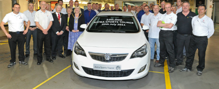 100.000 de unitati Opel Astra Sports Tourer produse 100.000 de unitati Opel Astra Sports Tourer produse