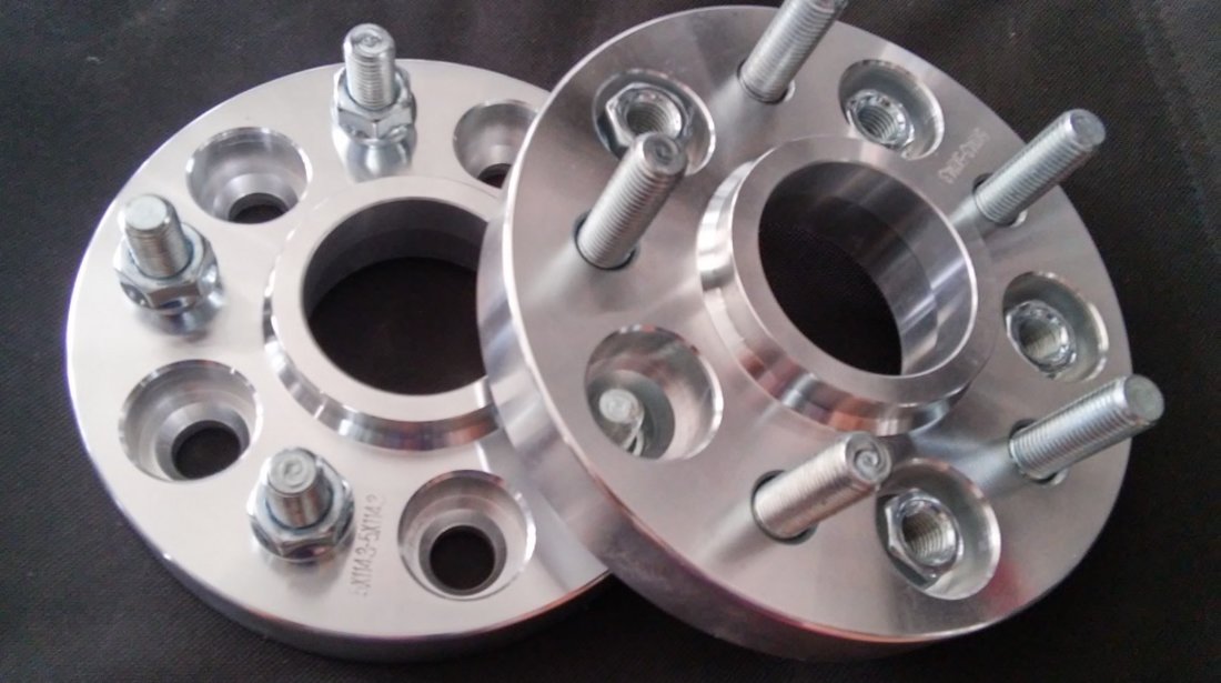 100 Euro-2 flanse prindere dubla grosime 27 mm 5X114.3 Mitsubishi/Honda/Kia/Hyundai/Toyota/Suzuki