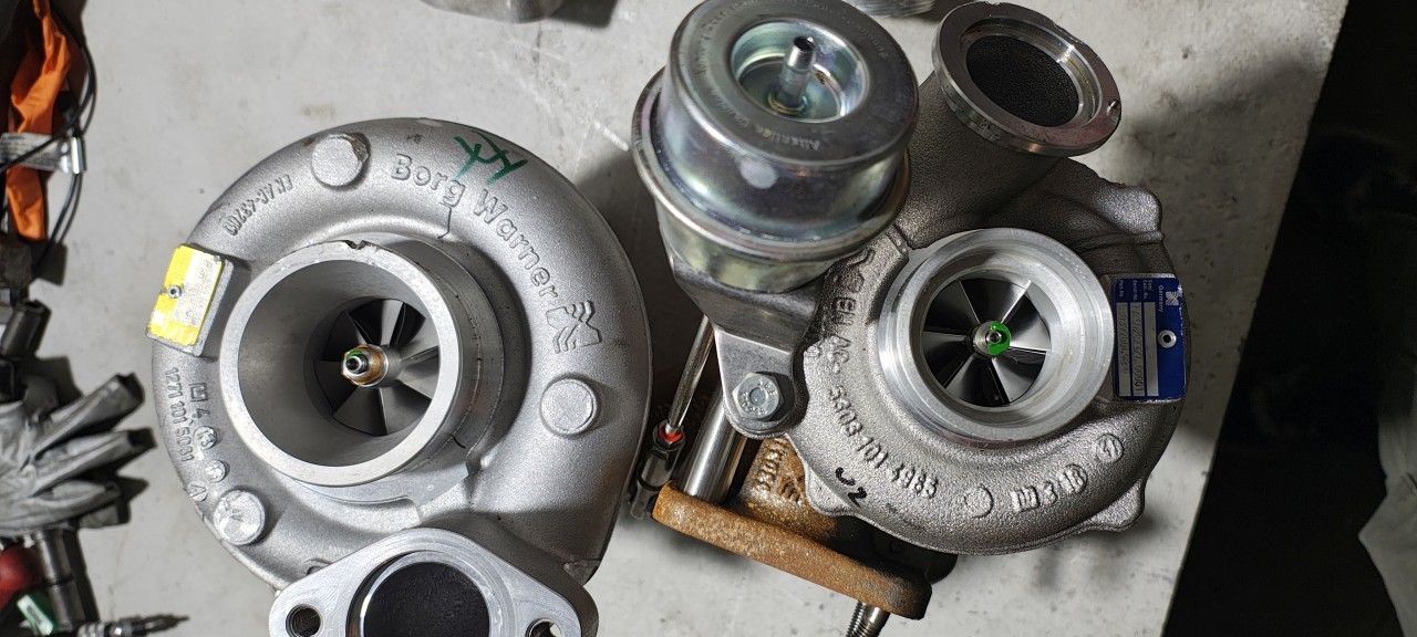 10009700181 5801928231 504360048 BorgWarner Bi-turbo Iveco Daily V 3.0