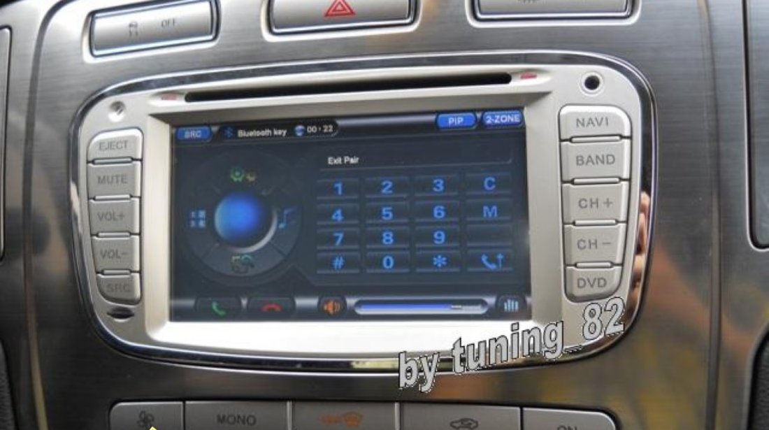 1299 LEI! NAVIGATIE DEDICATA FORD MONDEO FOCUS 2 GALAXY CMAX SMAX GPS DVD TV CARKIT SECOND HAND