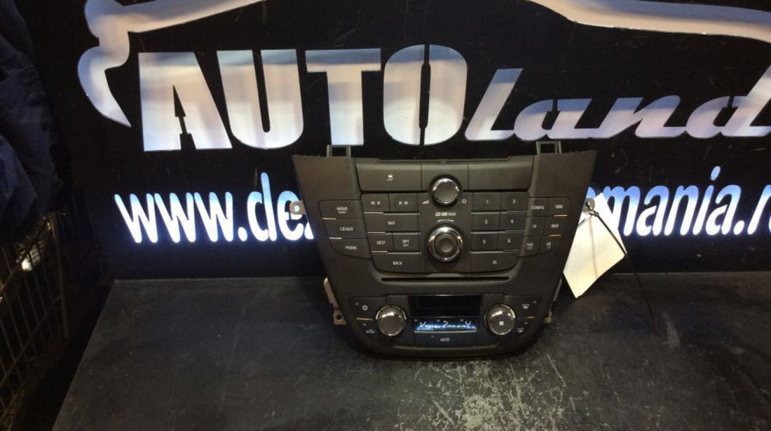 13273255 Consola Centrala+panou Ventilatieclimatronic Opel INSIGNIA 2008