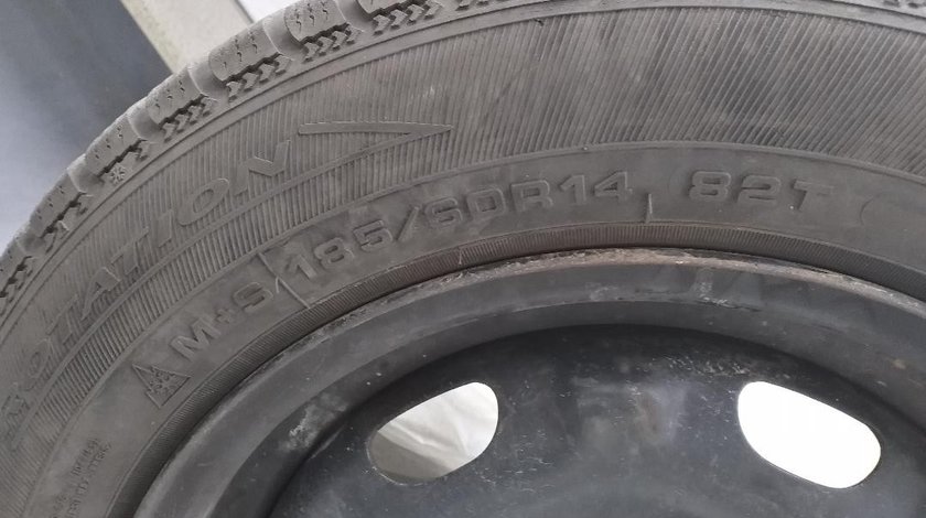 185/60R14 Set Jante+anvelope iarna VW, Skoda, Seat, Audi