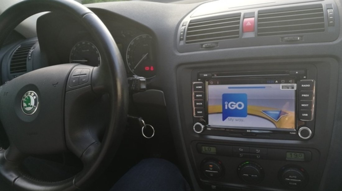 1NAVIGATIE CU ANDROID DEDICATA VW Eos EDOTEC EDT-G305 INTERNET 3G WIFI WAZE DVR DVD