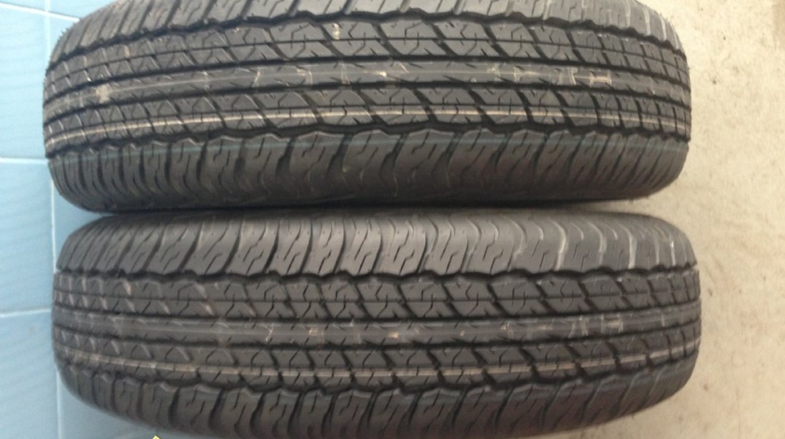 2 anvelope 225/70/17 dunlop m+s noi