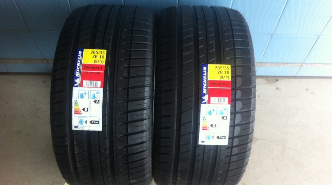 2 anvelope Michelin 265/35/18 de vara noi