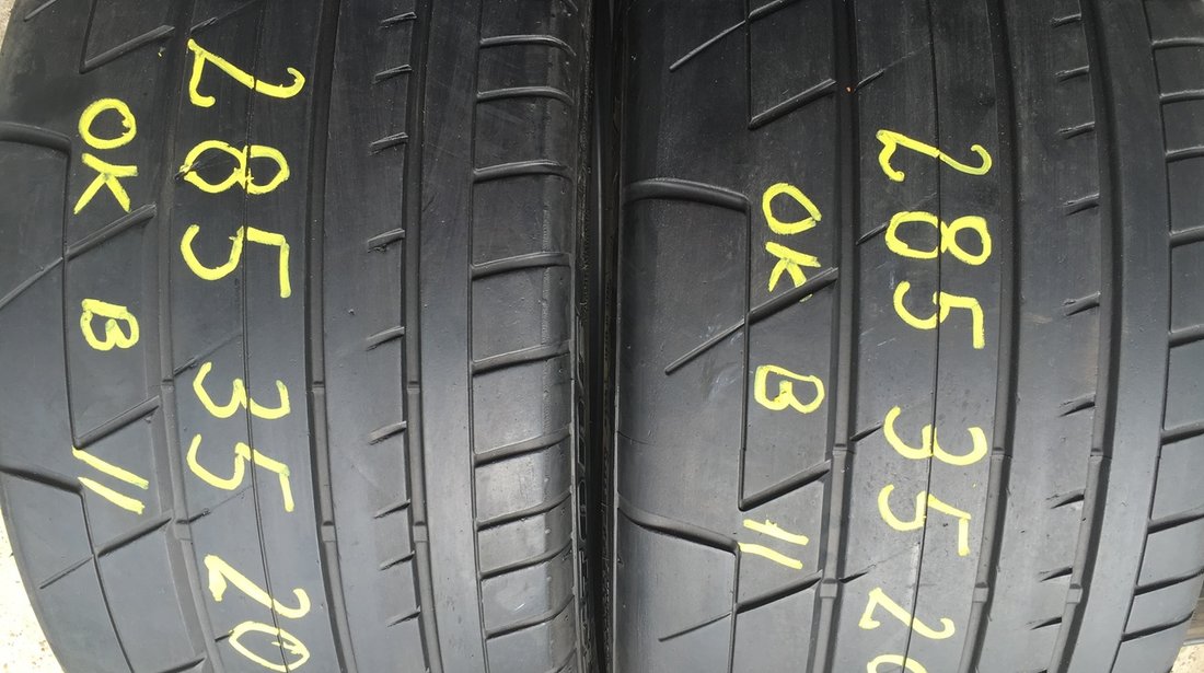 2 anvelope vara 285/35/20 marca bridgestone