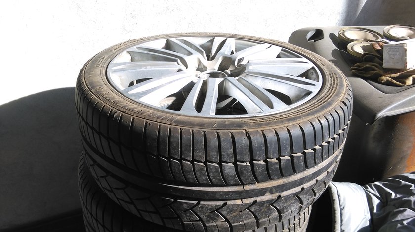 2 jante aliaj 5 prezoane - stw736 m1 - 8jx18 h2 lk 1 si 2 cauciucuri westlake pe 18