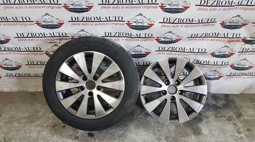 2 jante aliaj originale 16'' VW Eos 5x112 7Jx16 et45 cod piesa : 3C0601025C