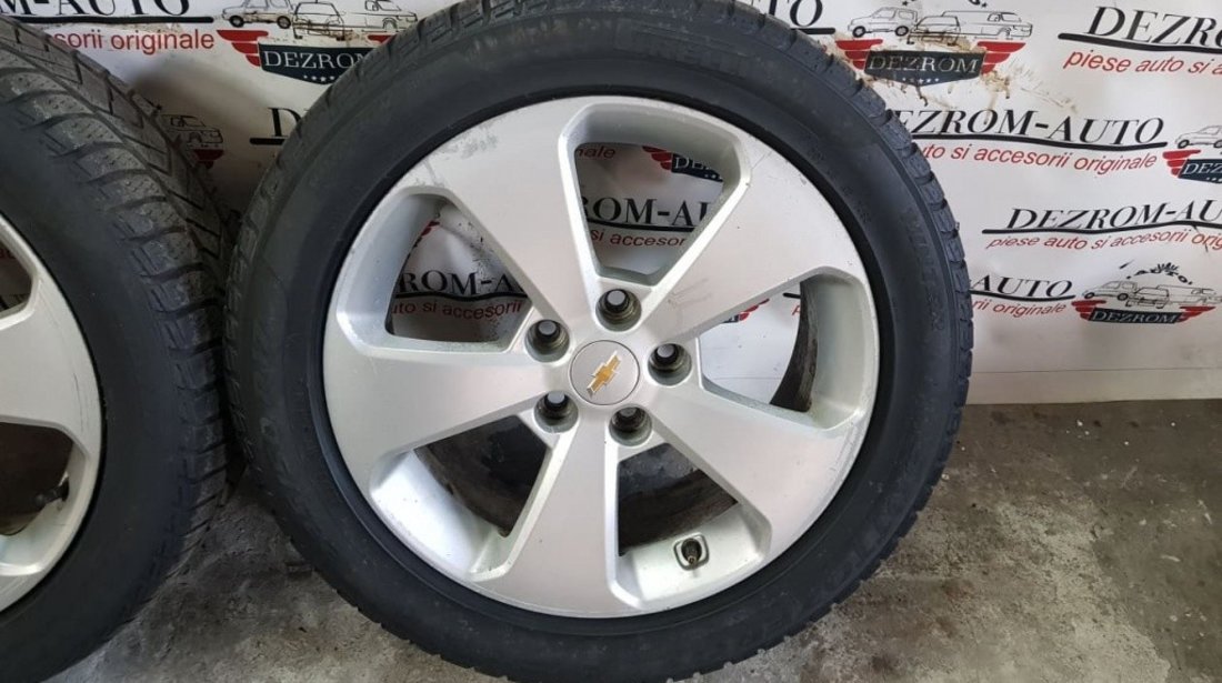 2 jante aliaj originale 17'' CHEVROLET AVEO 5x105 7jx17 et44 cod : 96831803