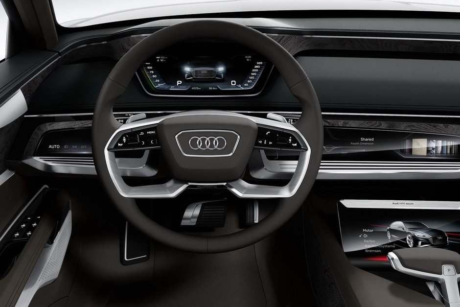 2018 Audi A8- concept interior