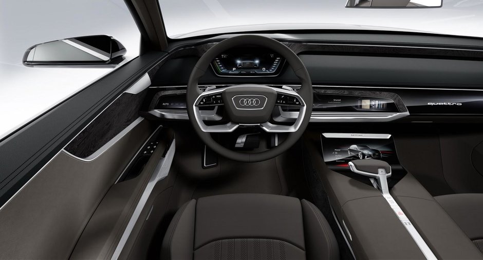2018 Audi A8- concept interior