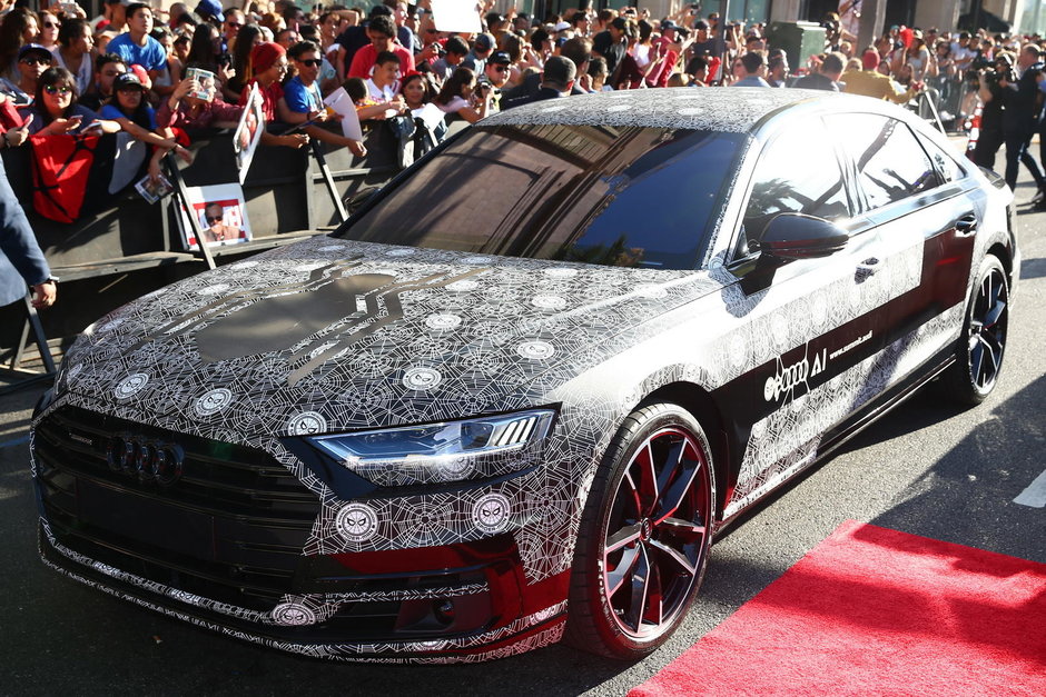 2018 Audi A8- premiera Spider-Man