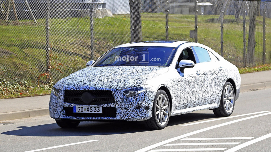 2018 Mercedes-Benz CLS- Poze spion