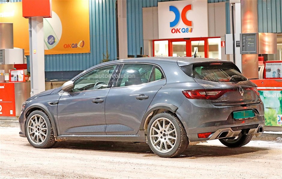 2018 Renault Megane RS- poze spion