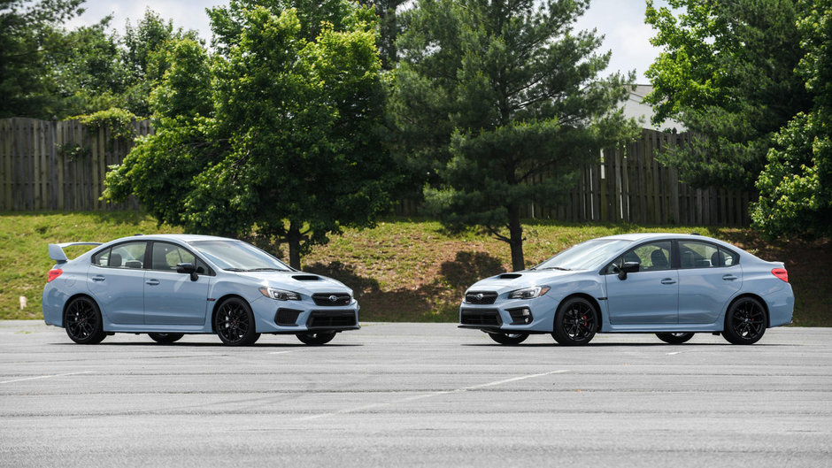 2019 Subaru WRX Series.Gray si WRX STI Series.Gray