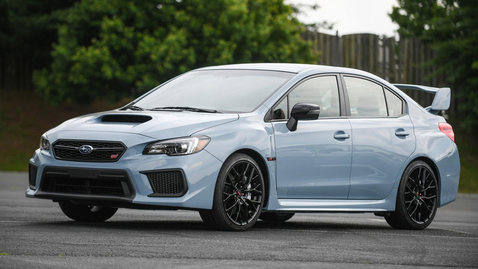 2019 Subaru WRX Series.Gray si WRX STI Series.Gray