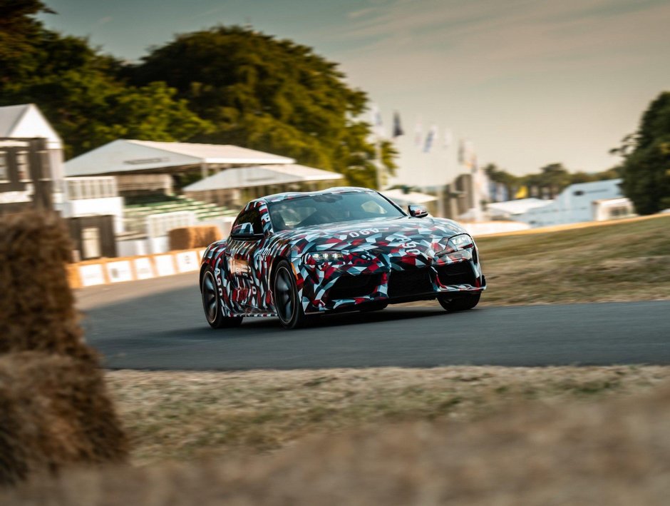 2019 Toyota Supra la Goodwood