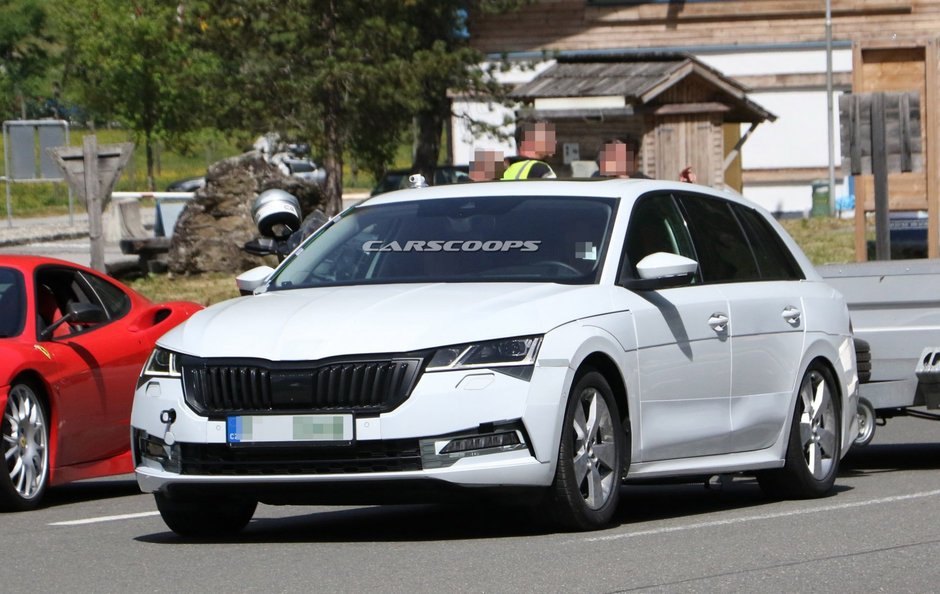 2020 Skoda Octavia- imagini spion