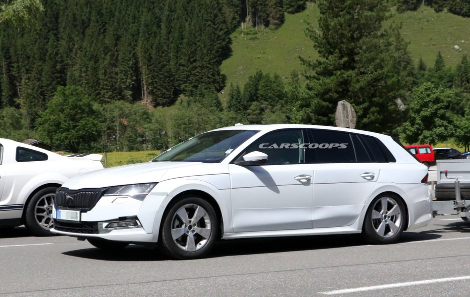 2020 Skoda Octavia- imagini spion