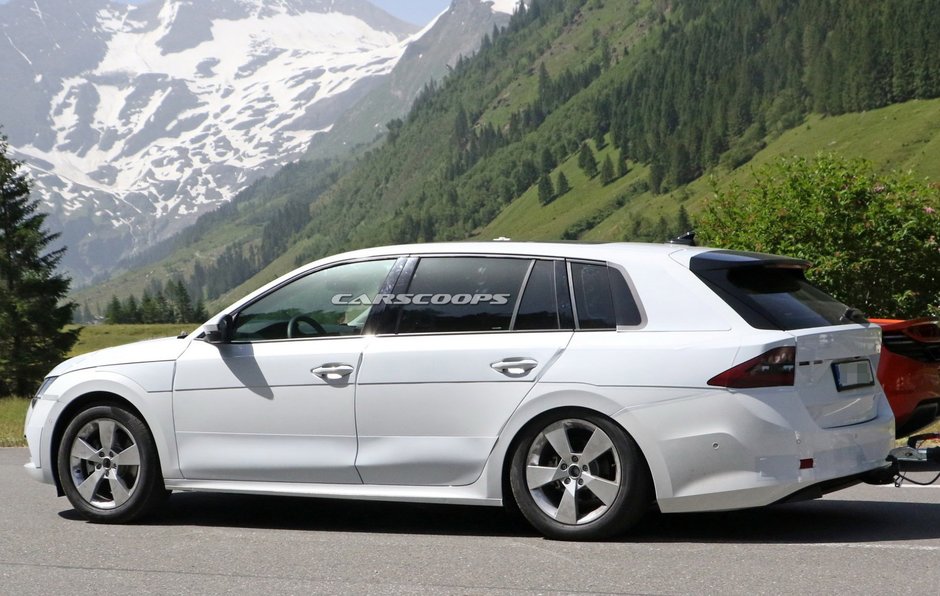 2020 Skoda Octavia- imagini spion