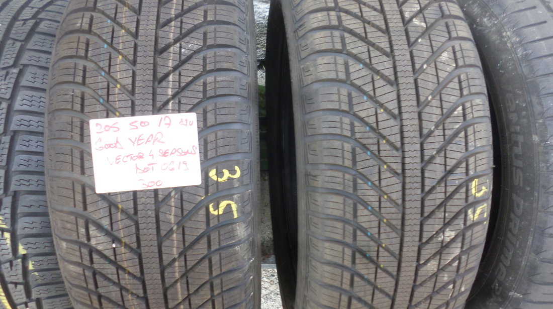 205 50 17 iarna NOI  Goodyear vector4season DOT (0619)