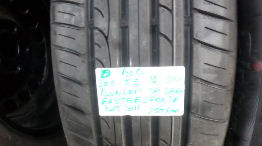 205 55 16 NOUA Vara Dunlop Fasstresponse o bucata