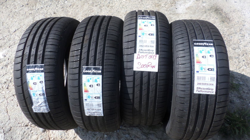 205 55 16 Vara Goodyear Efficient Gripp Performance Noii dot (0119) LICHIDARE STOC