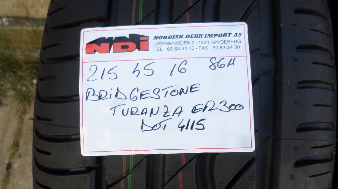 215 45 16 Vara Noi Bridgestone