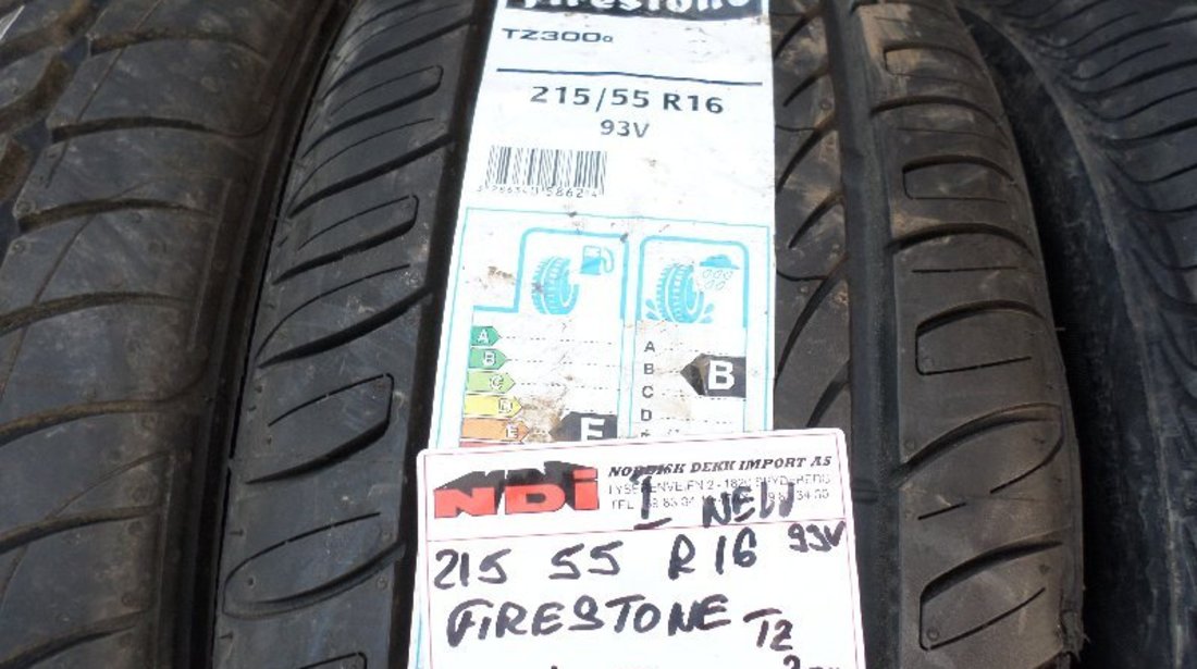 215 55 16 Vara Bridgestone o bucata