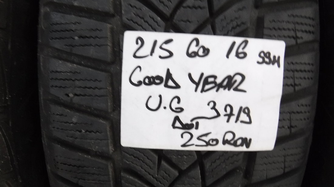 215 60 16  iarna Goodyear   Ultra Gripp dot (3719)