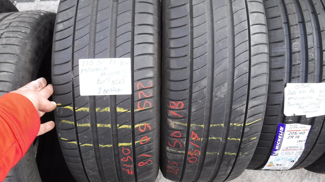 225 50 18 Vara Michelin Primacy 3 dot(3818)