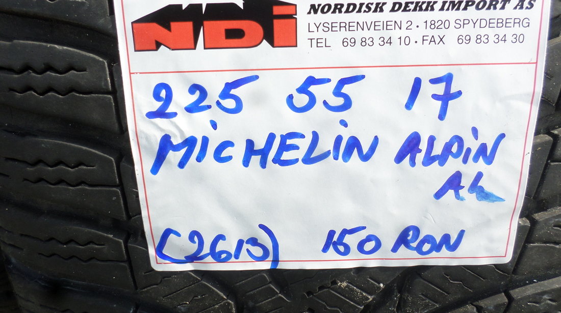 225 55 17 Iarna Michelin
