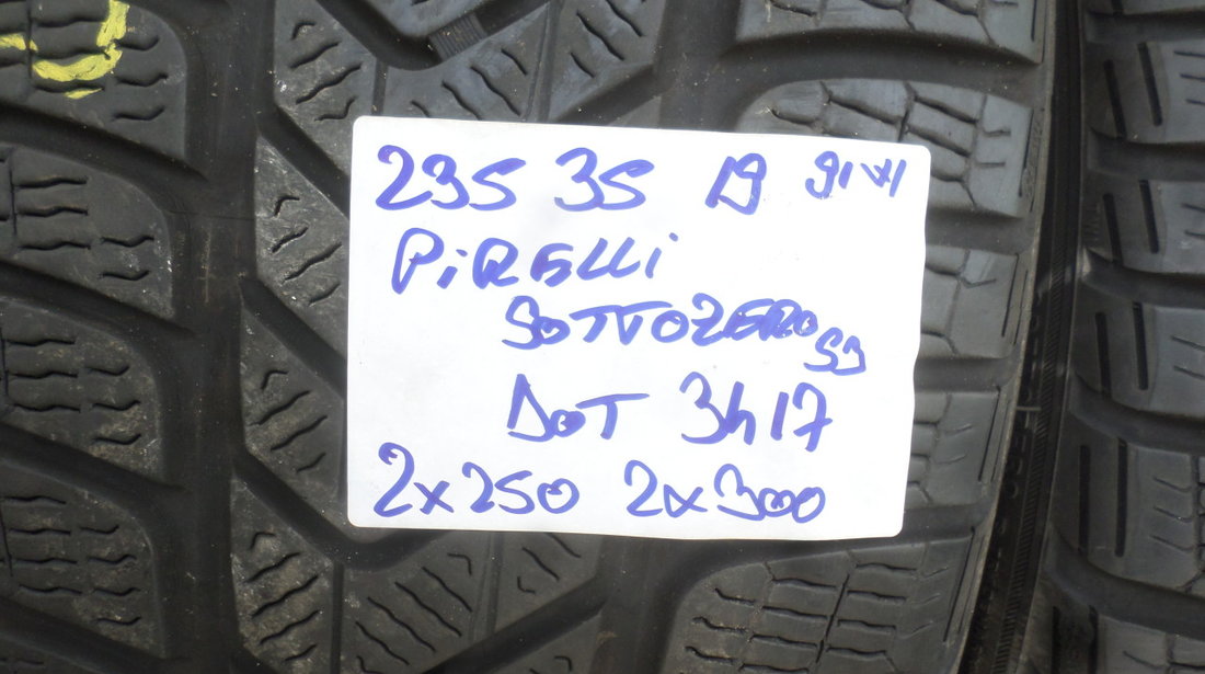 235 35 19 iarna Pirelli sotozero s3 DOT(3417)