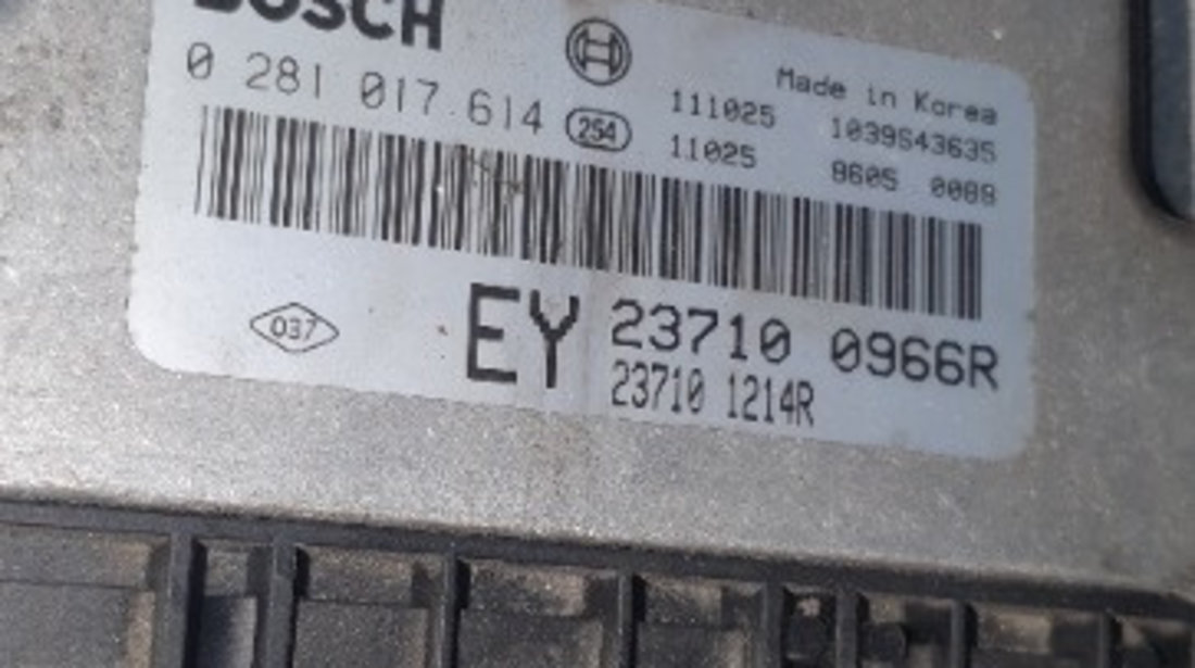 237100966R ECU Calculator motor Renault Latitude 2.0 DCI M9R