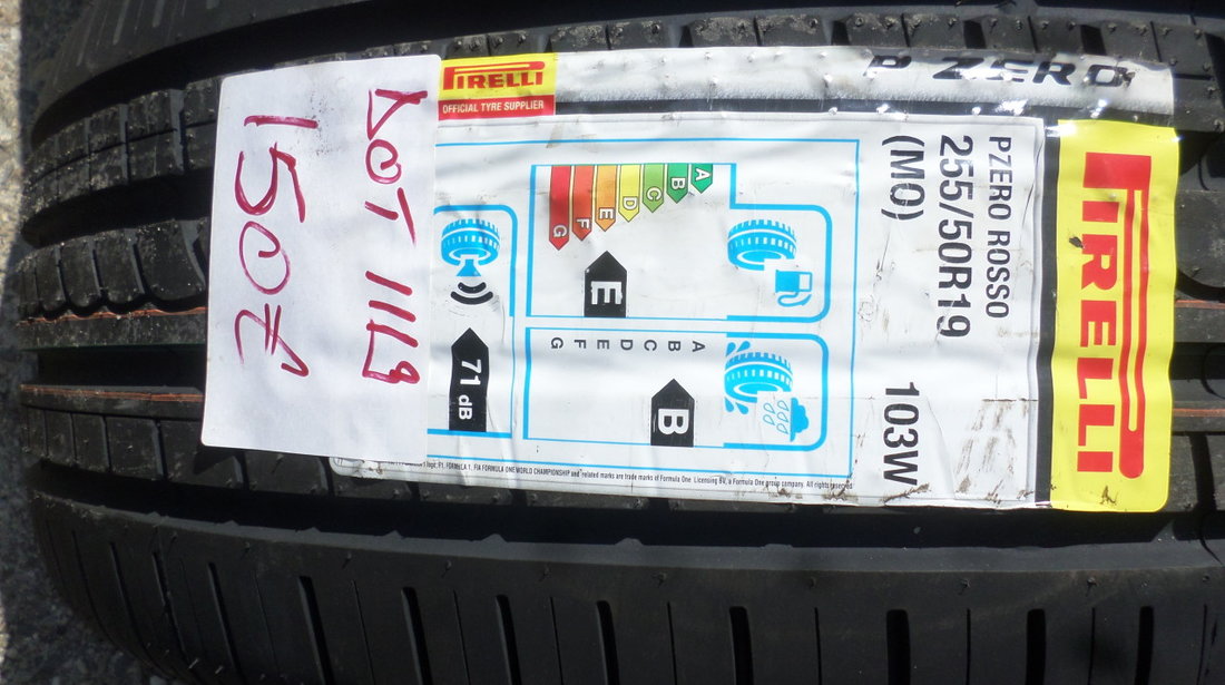 255 50 19 vara Noi  Pirelli P zero (MO) DOT (1119)