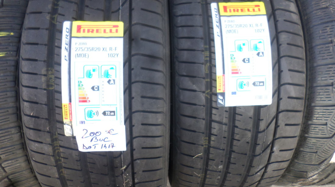 275 35 20 Pirelli P zero rft (MOE) vara NOII !!! DOT (1417)