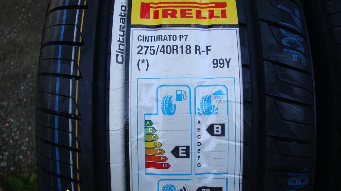 275 40 R18  Pirelli cinturato P7 Runn Flat vara NOI !!!