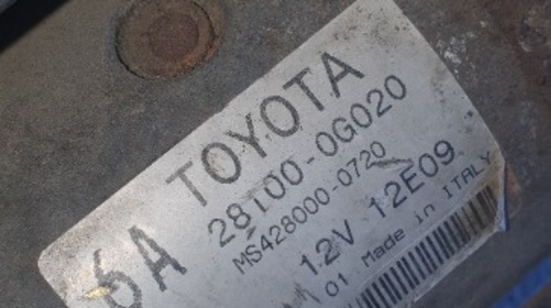 28100-0G020 Electromotor cutie manuala 5 trepte Toyota Avensis 2 Combi (T25) 2.0 D4-D 1CD-FTV