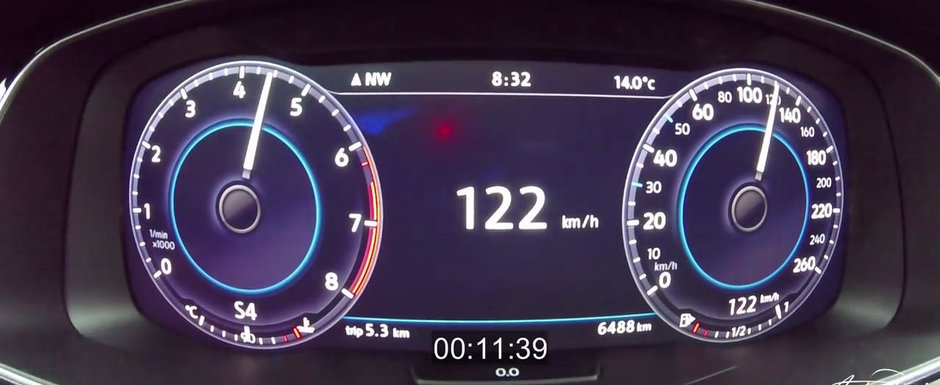 3, 2, 1, START! Test de acceleratie cu noul Volkswagen Golf 1.5 TSI Evo 3, 2, 1, START! Test de acceleratie cu noul Volkswagen Golf 1.5 TSI Evo