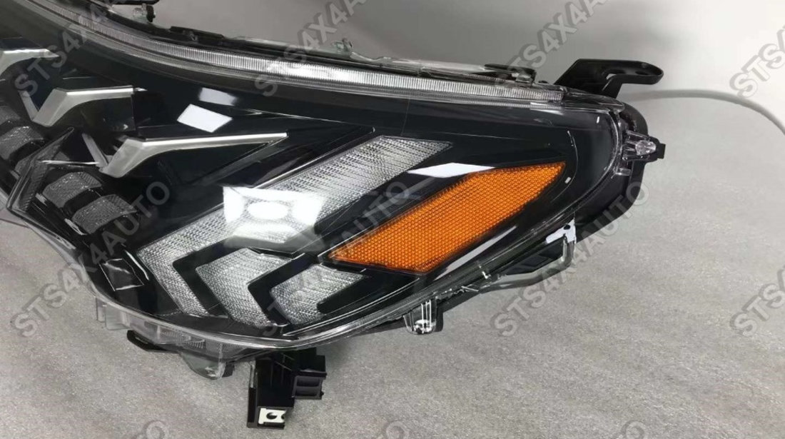 3-LENS DAYLINE FARURI LED CU DYNAMIC SEMNALIZARE TOYOTA HILUX REVO 2021-2024 [V3]