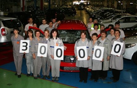 300.000 de vehicule Logan MCV produse la Uzina Dacia