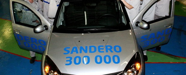300.000 Sandero produse la Mioveni