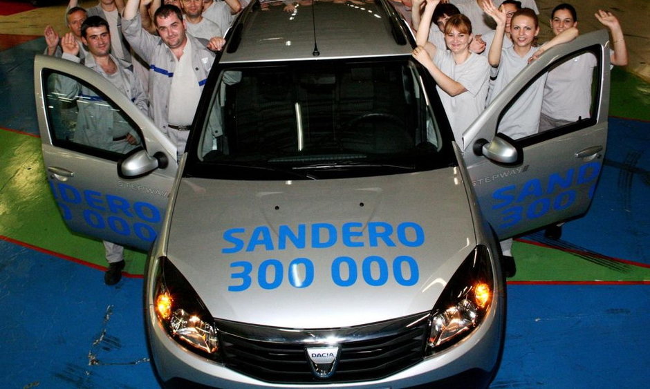 300.000 Sandero produse la Mioveni 300.000 Sandero produse la Mioveni