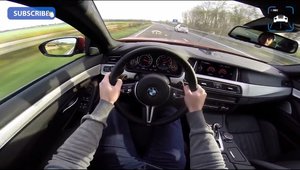 310 km/h la bordul unui BMW complet stock